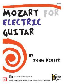 Paperback Mozart for Electric Guitar Book