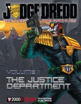 Hardcover Judge Dredd: The Mega-City One Archives: The Justice Department Book