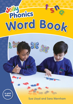 Paperback Jolly Phonics Word Book in Print Letters Book