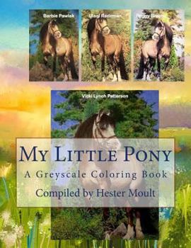 Paperback My Little Pony: A Greyscale Coloring Book