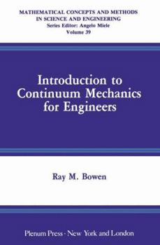 Hardcover Introduction to Continuum Mechanics for Engineers Book