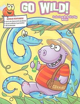 Paperback Coloring & Activity Books: Go Wild! Book