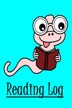 Paperback Reading Log: Bookworm Reading Log Journal for Boys & Girls, Reading Record Notebook for Kids Book