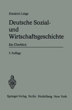 Paperback Deutsche Sozial- Und Wirtschaftsgeschichte: Ein Überblick [German] Book