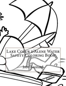 Paperback Lake Coeur d'Alene Water Safety Coloring Book