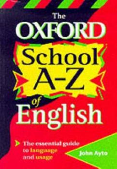 Paperback The Oxford School A-Z of English Book