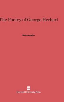 Hardcover The Poetry of George Herbert Book