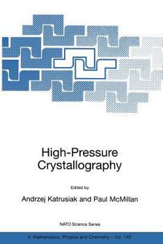 Paperback High-Pressure Crystallography Book