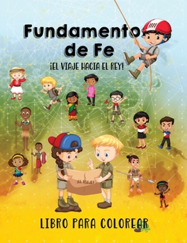 Paperback Fundamentos de Fe - Libro Infantil para Colorear [Spanish] Book