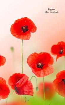 Paperback Poppies Mini Notebook Book