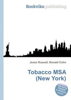 Paperback Tobacco MSA (New York) Book