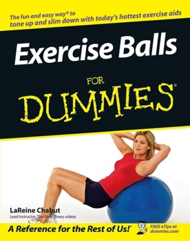 Paperback Exercise Balls for Dummies Book