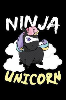 Paperback Ninja Unicorn: College Ruled Line Paper Blank Journal to Write in - Lined Writing Notebook for Middle School and College Students Book