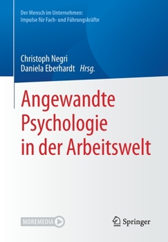 Paperback Angewandte Psychologie in Der Arbeitswelt [German] Book