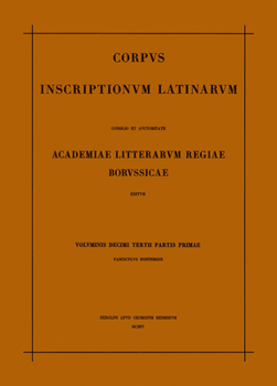 Paperback Inscriptiones Belgicae [Latin] Book