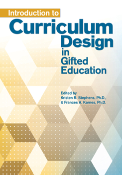 Paperback Introduction to Curriculum Design in Gifted Education Book
