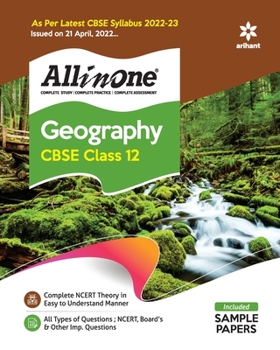 Paperback CBSE All In One Geography Class 12 2022-23 Edition (As per latest CBSE Syllabus issued on 21 April 2022) Book