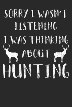 Paperback Gift Notebook: Deer Hunting Hunt 6x9 Dot Grid 120 Pages Book