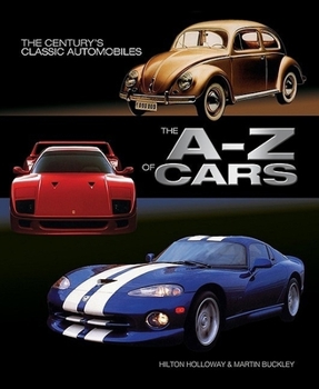Hardcover The A-Z of Cars Book