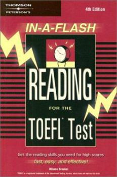 Paperback Reading for the Toefl Test (TOEFL READING IN A FLASH) Book