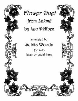 Paperback Flower Duet from Lakeme: Arranged for Solo Harp Book