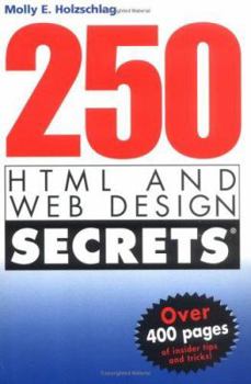 Paperback 250 HTML and Web Design Secrets Book