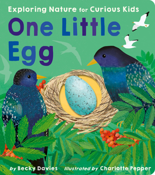 Board book One Little Egg: Exploring Nature for Curious Kids Book