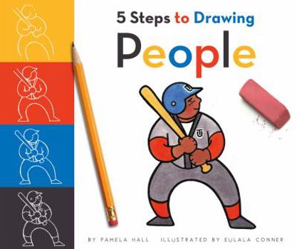 Library Binding 5 Steps to Drawing People Book