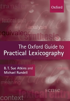Paperback The Oxford Guide to Practical Lexicography Book