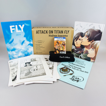 Hardcover Attack on Titan 35: Fly Collector's Box Set Book