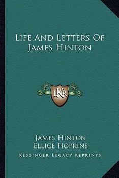 Paperback Life And Letters Of James Hinton Book