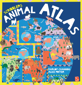 Board book Scribblers Animal Atlas Book