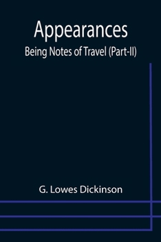Paperback Appearances: Being Notes of Travel (Part-II) Book