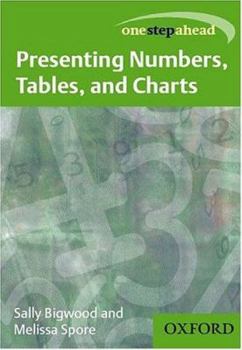 Paperback Presenting Numbers, Tables and Charts Book