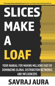 Paperback Slices Make A Loaf: Your manual for making millions fast by dominating global distribution networks and influencers Book