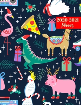 Paperback 2020-2021 Planner: Cute Jan 1, 2020 to Dec 31, 2021: Daily, Weekly & Monthly View Planner, Organizer & Diary Book