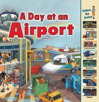 A Day at an Airport - Book  of the Time Goes By