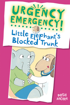 Hardcover Little Elephant's Blocked Trunk Book
