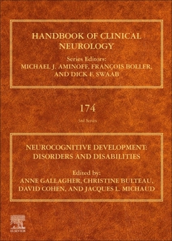Hardcover Neurocognitive Development: Disorders and Disabilities, Volume 174 Book