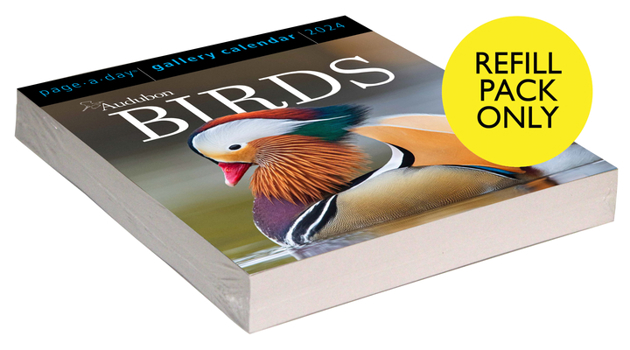 Calendar Audubon Birds Page-A-Day Gallery Calendar Refill Pack 2024 Book