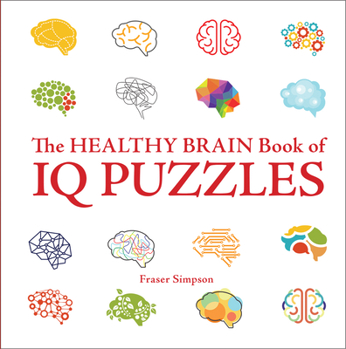 Paperback Healthy Brain Book of IQ Puzzles Book