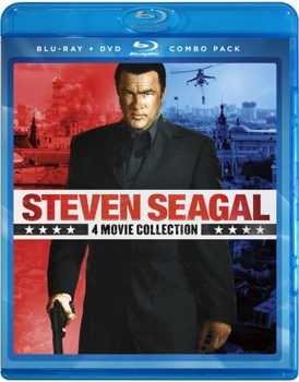 Blu-ray Steven Seagal 4-Film Collection Book