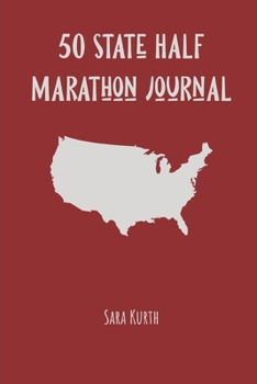 Paperback 50 State Half Marathon Journal Book