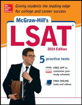 Paperback McGraw-Hill's LSAT, 2014 Edition Book