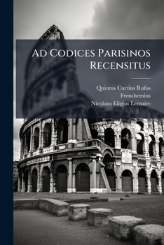 Paperback Ad Codices Parisinos Recensitus Book