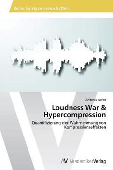 Paperback Loudness War & Hypercompression [German] Book
