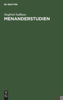 Hardcover Menanderstudien [German] Book