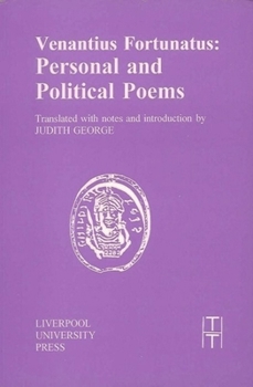 Paperback Venantius Fortunatus: Personal and Political Poems Book