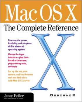 Paperback Mac OS X: The Complete Reference Book