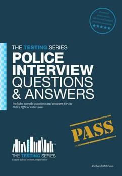 Paperback Police Officer Interview Questions & Answers Book